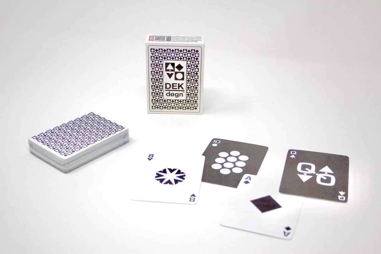 DEK of Cards: døgn (Norway) - Impeccably Designed Scandinavian Playing Cards
