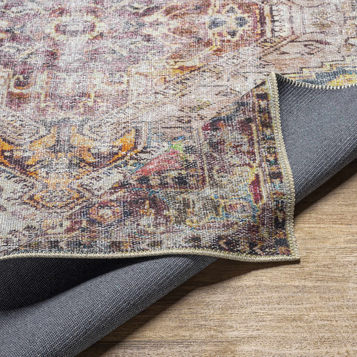 Monching Washable Area Rug - Clearance