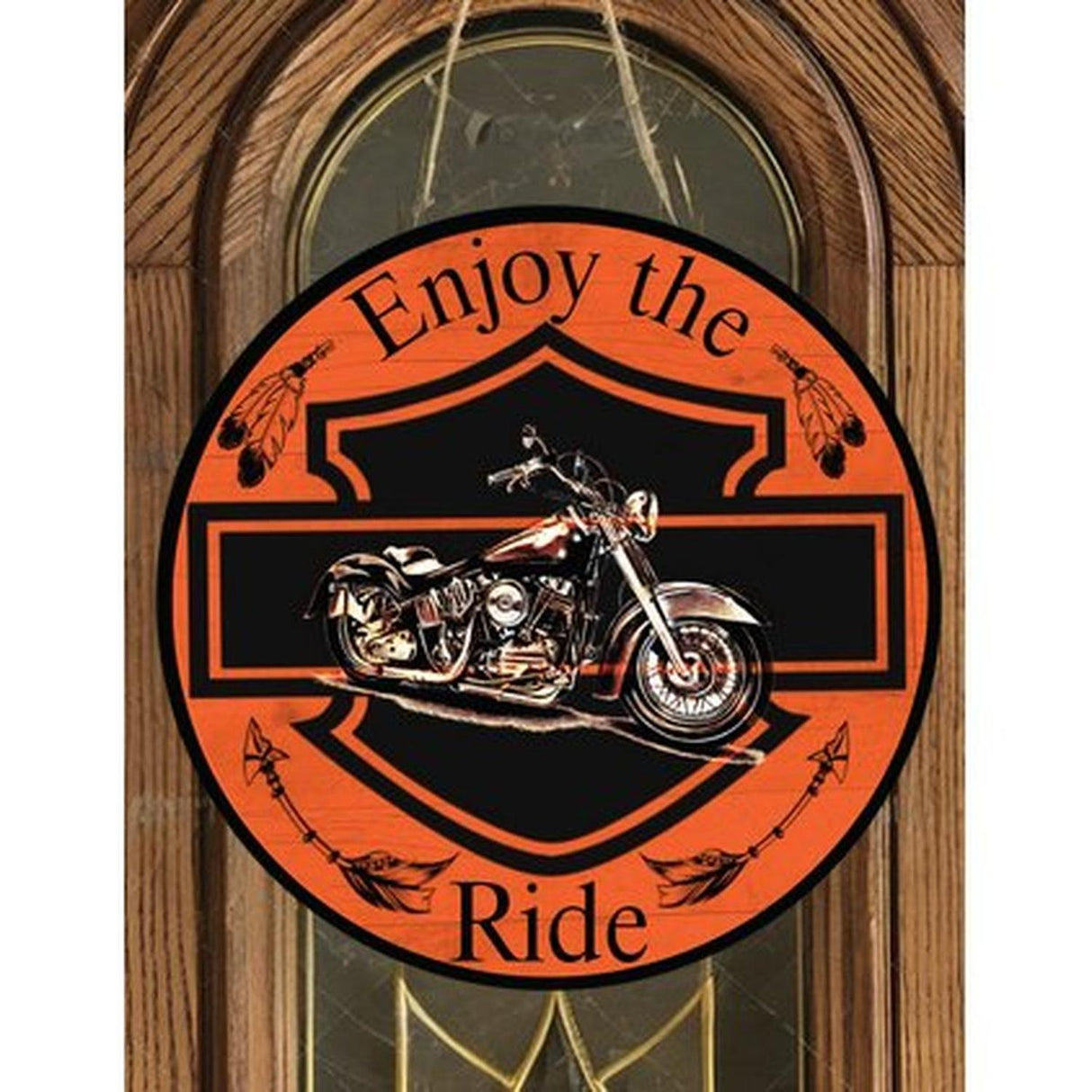 Motorcycle Enjoy The Ride Sign