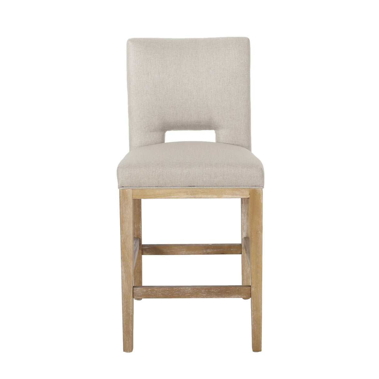 27 Inch Counter Stools, Set of 2, Fabric