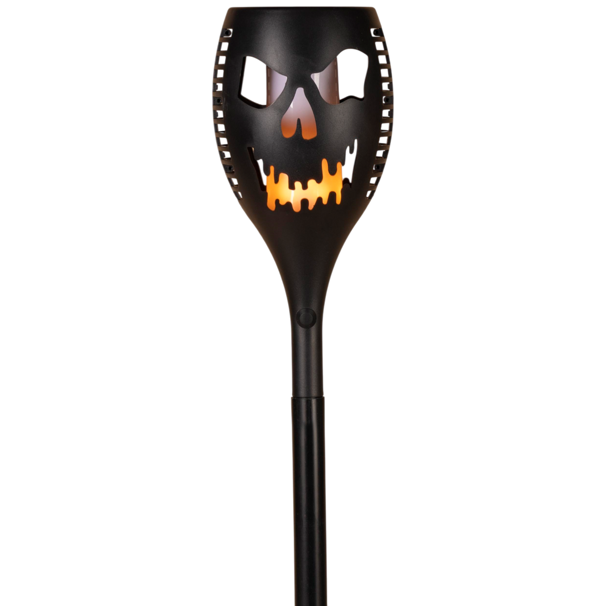 LED Solar Scary Pumpkin Face Torch -