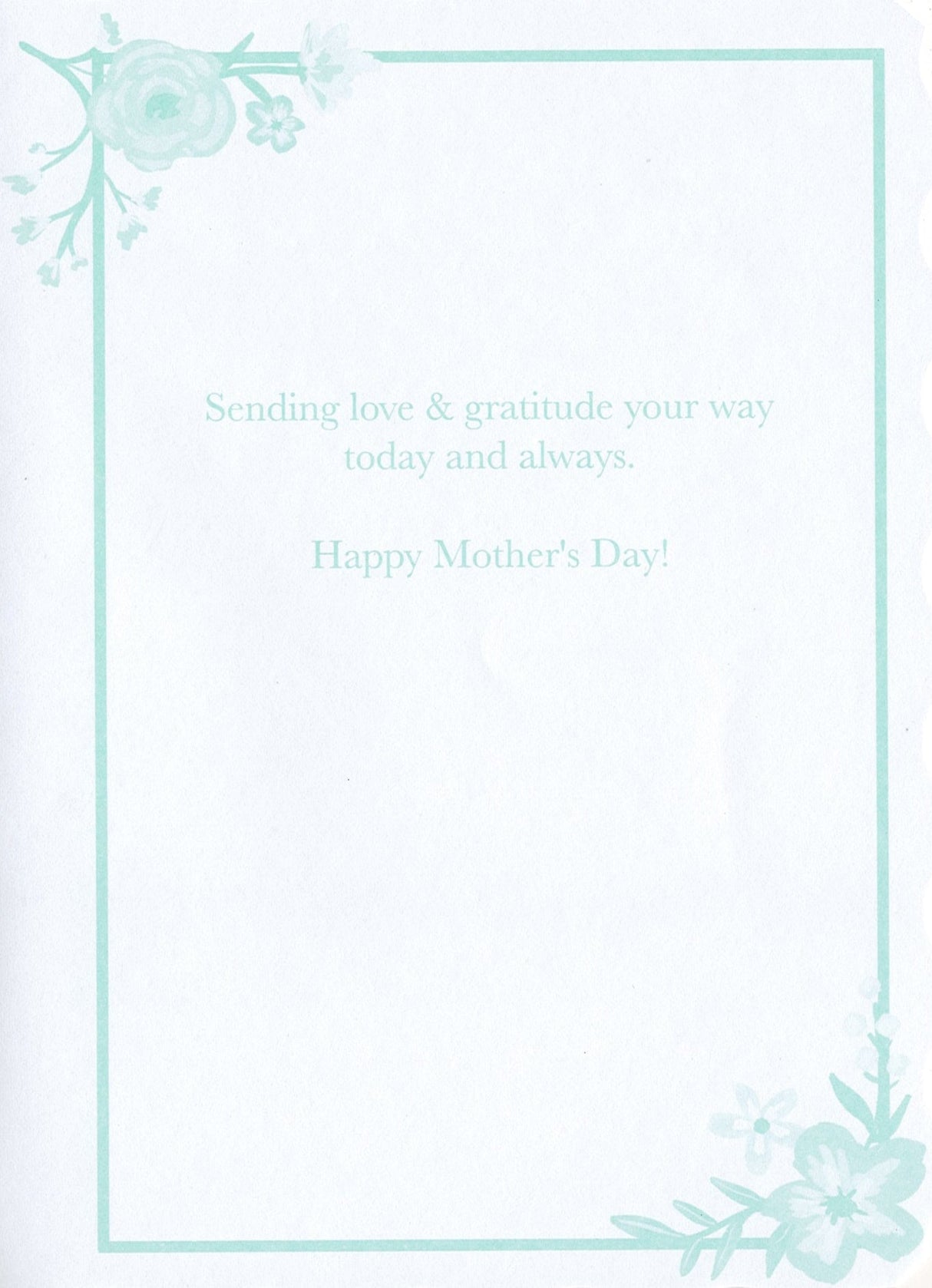 Vintage Postage Bloom - Mother's Day Card