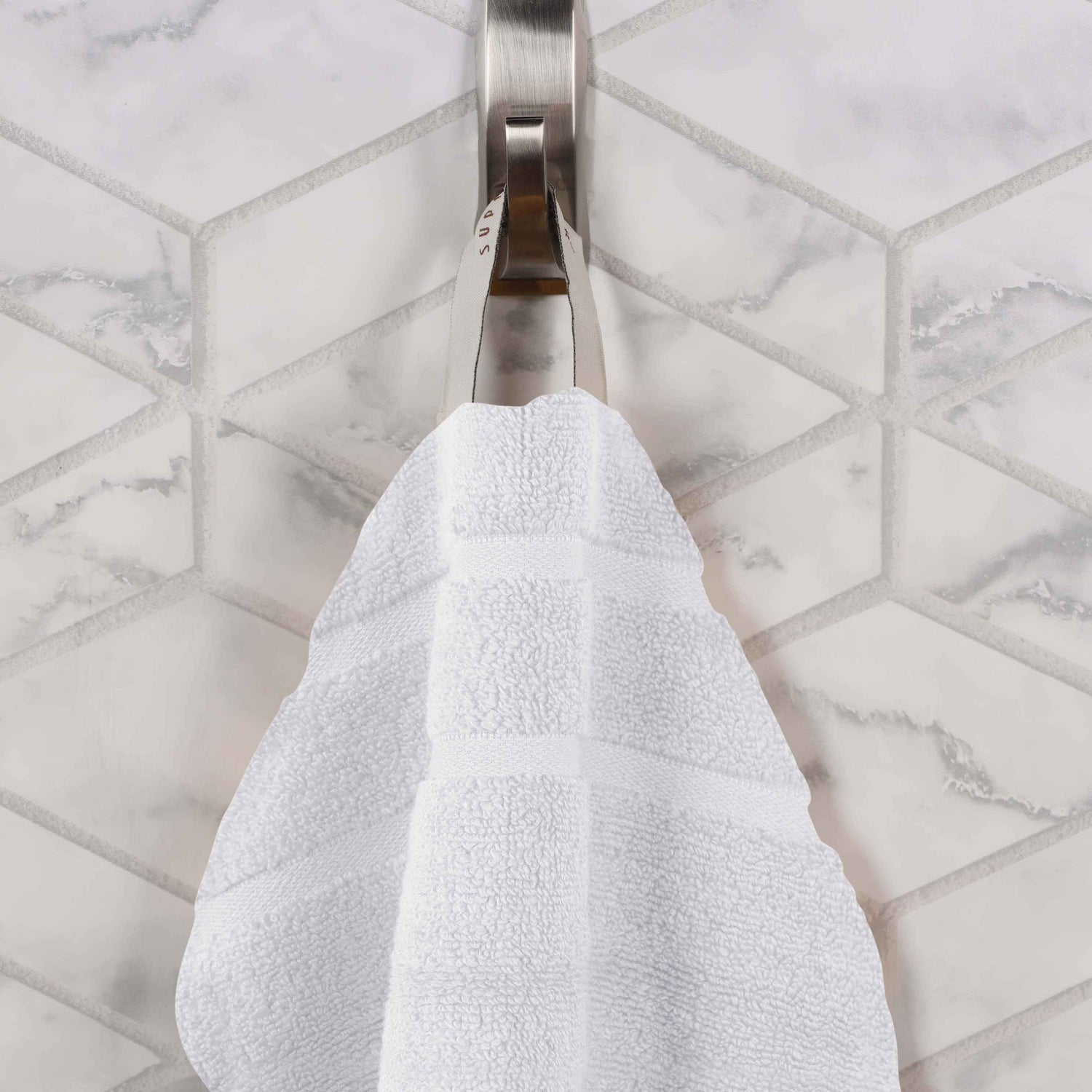 Napa Zero Twist Cotton Solid Waffle Honeycomb Bath Towel Set of 3 - Bath Towel by Superior Brand