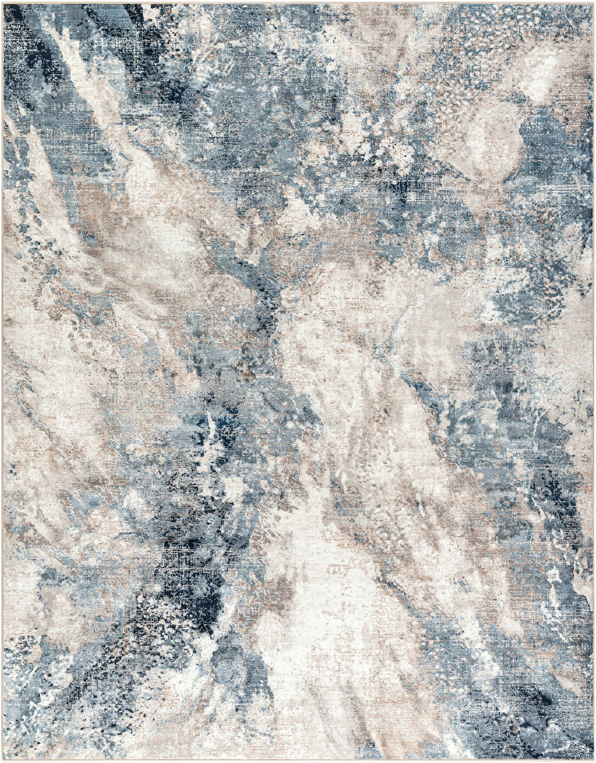 Napierville Blue Marble Rug