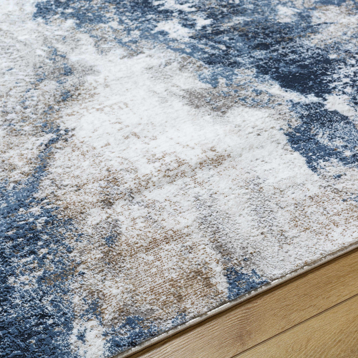 Napierville Blue Marble Rug