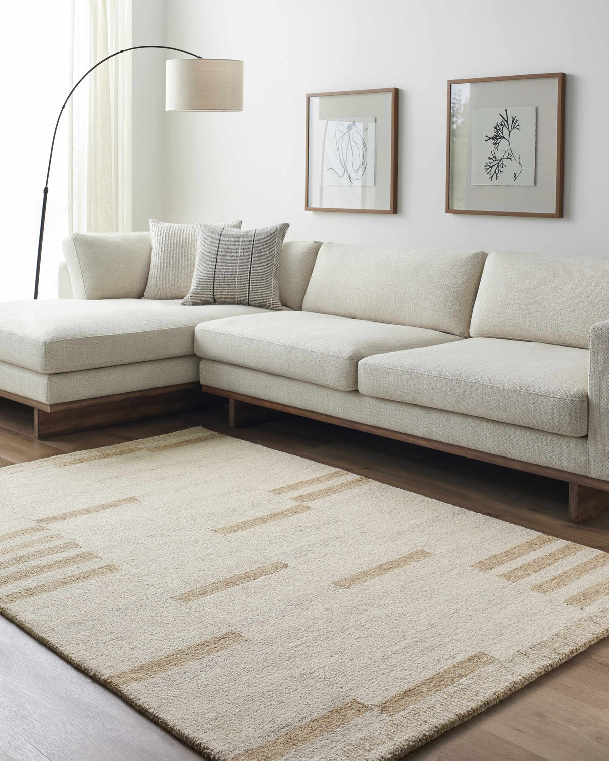 Nadav Beige Area Rug