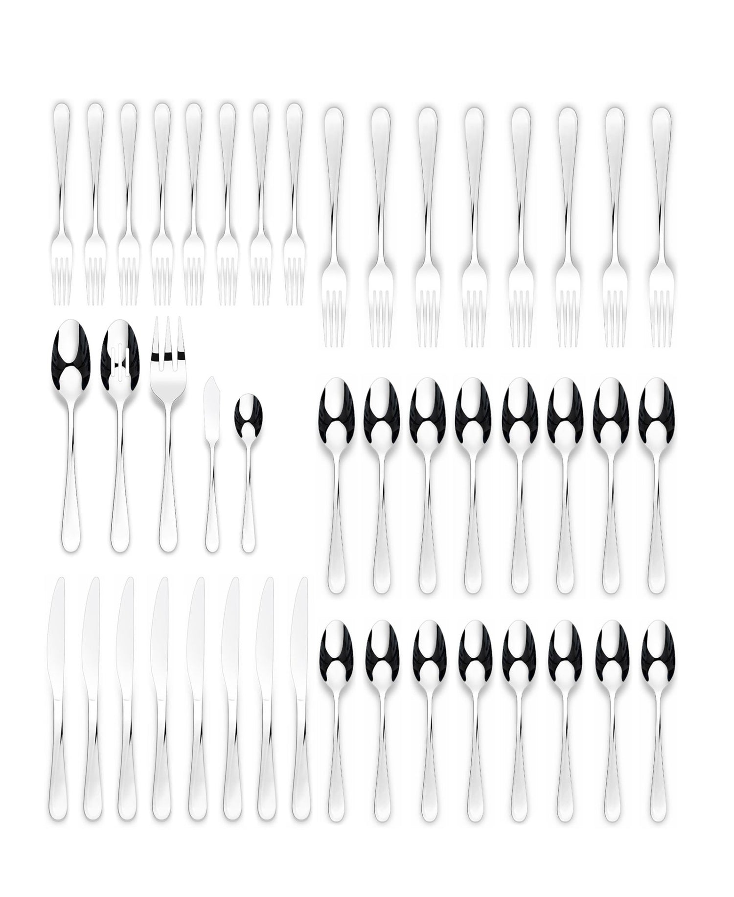 NOA 20 or 45 Pc Flatware Sets - Tuesday Morning - Flatware