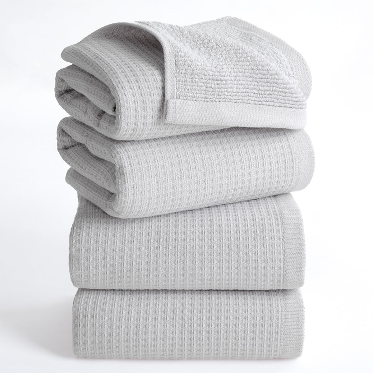 NOLA 4-Pack 100% Turkish Cotton Hand Towels – Waffle 600 GSM Wholesale Case Pack of 24
