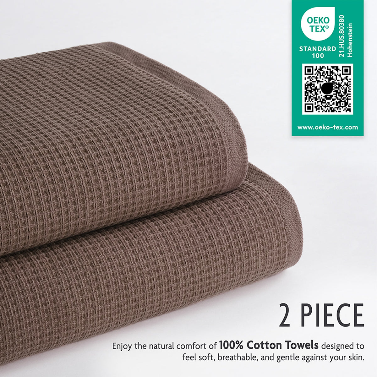 NOLA 2-Pack 100% Turkish Cotton Bath Towels – Wholesale Case Pack of 14