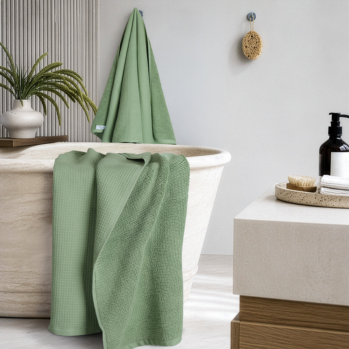 NOLA 2-Pack 100% Turkish Cotton Bath Towels – Wholesale Case Pack of 14