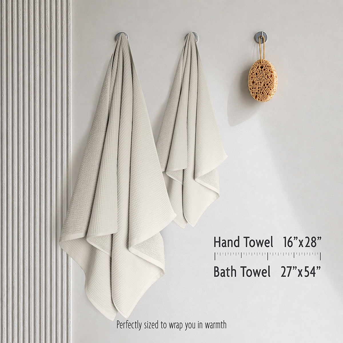 NOLA 6-Piece Turkish Towel Set – 600 GSM 100% Turkish Cotton Wholesale Case Pack of 10