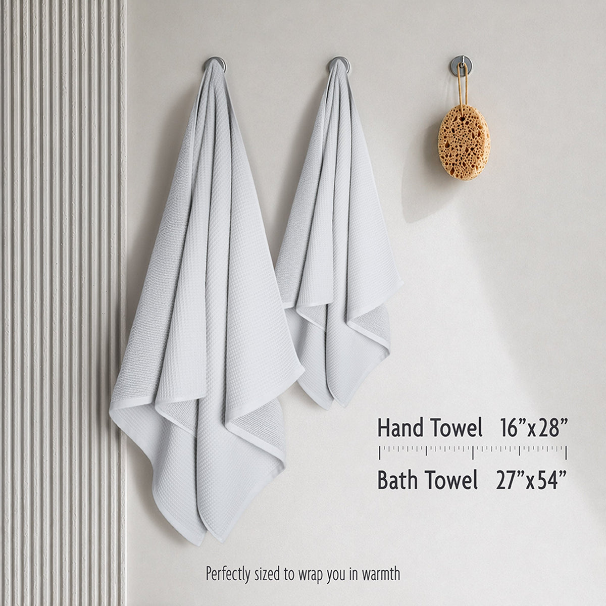 NOLA 6-Piece Turkish Towel Set – 600 GSM 100% Turkish Cotton Wholesale Case Pack of 10