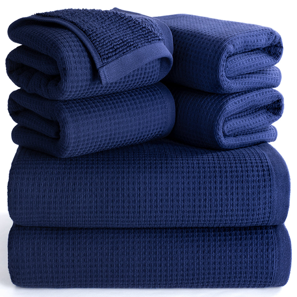 NOLA 6-Piece Turkish Towel Set – 600 GSM 100% Turkish Cotton Wholesale Case Pack of 10