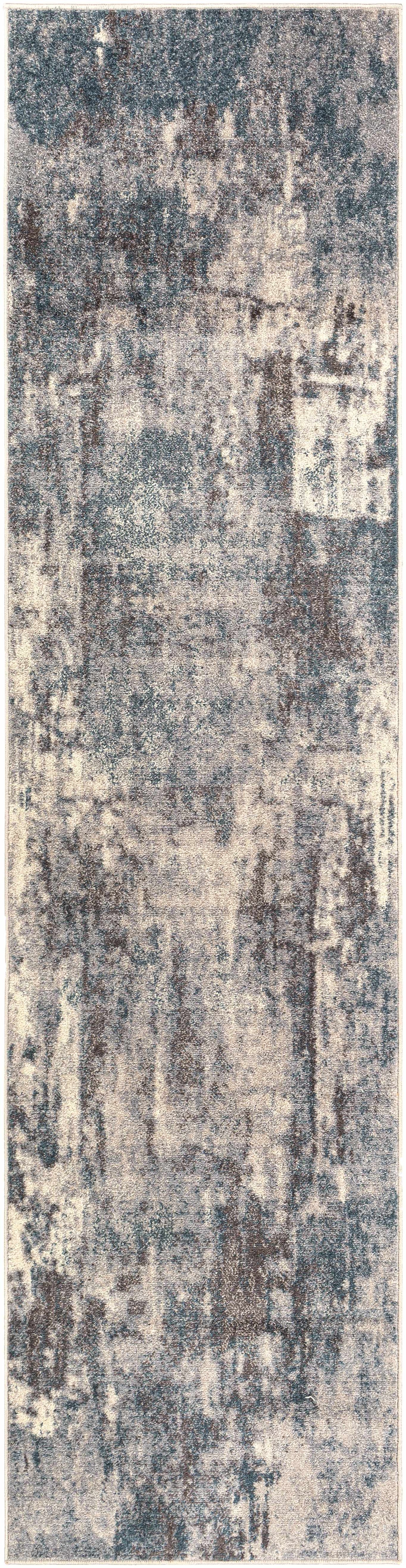 Netherfield Abstract Gray Rug
