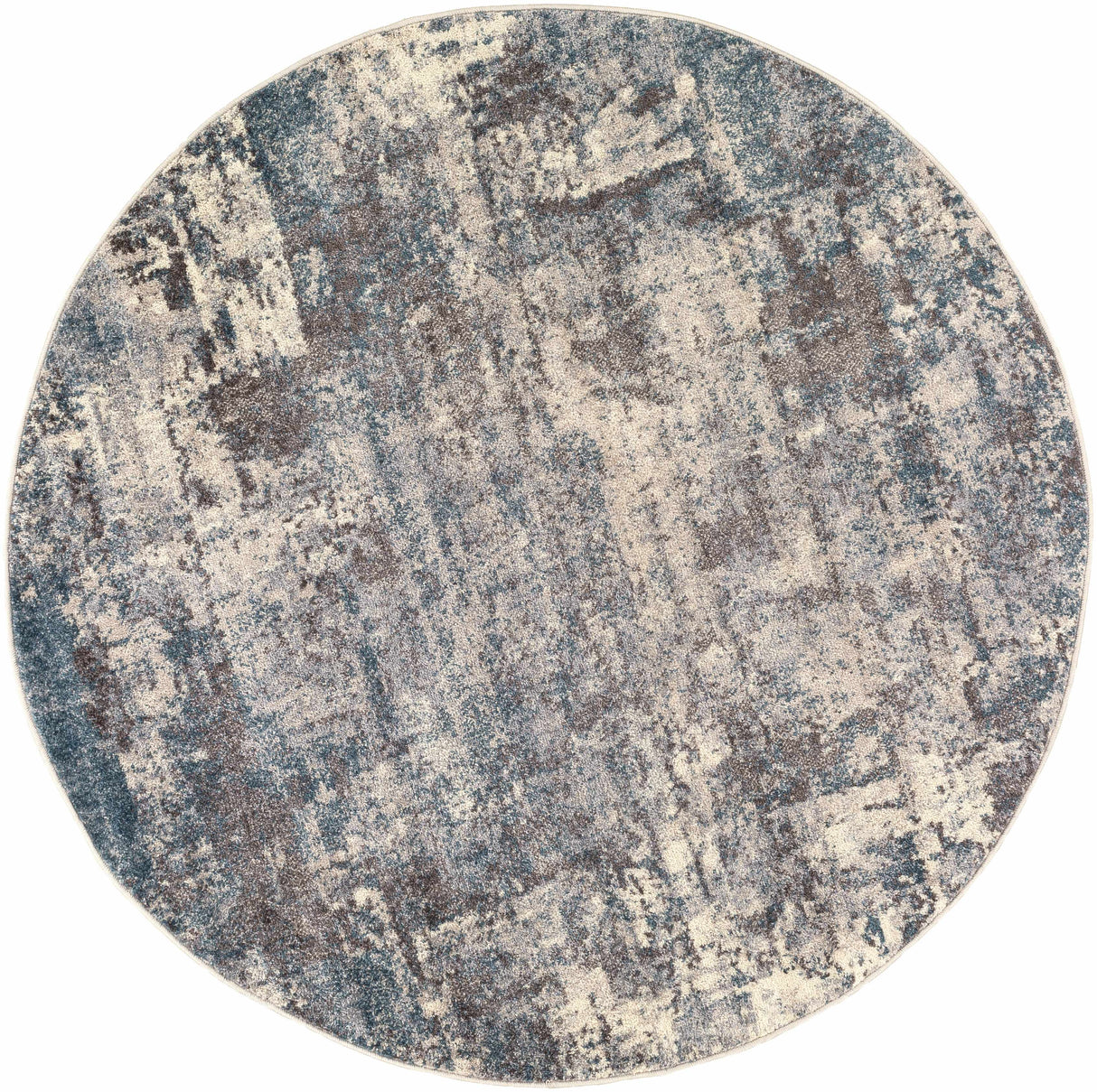 Netherfield Abstract Gray Rug