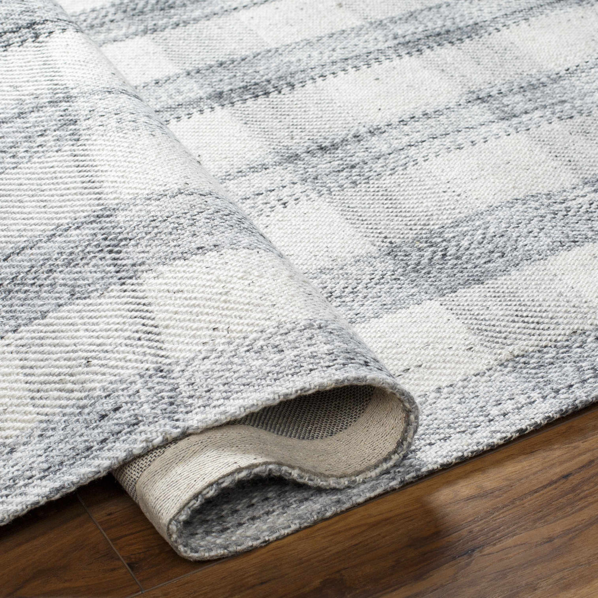 Becki Owens Sammy Gray Plaid Area Rug