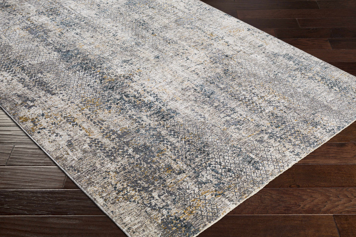 Odell Abstract Luxe Fringe Rug