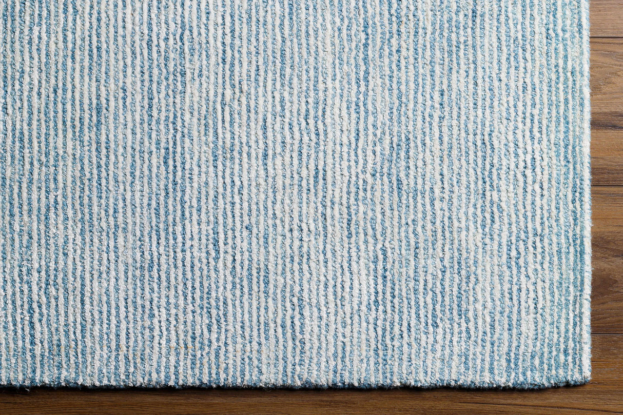 Orcas Hand Tufted Wool-Blend Rug - Ice Blue