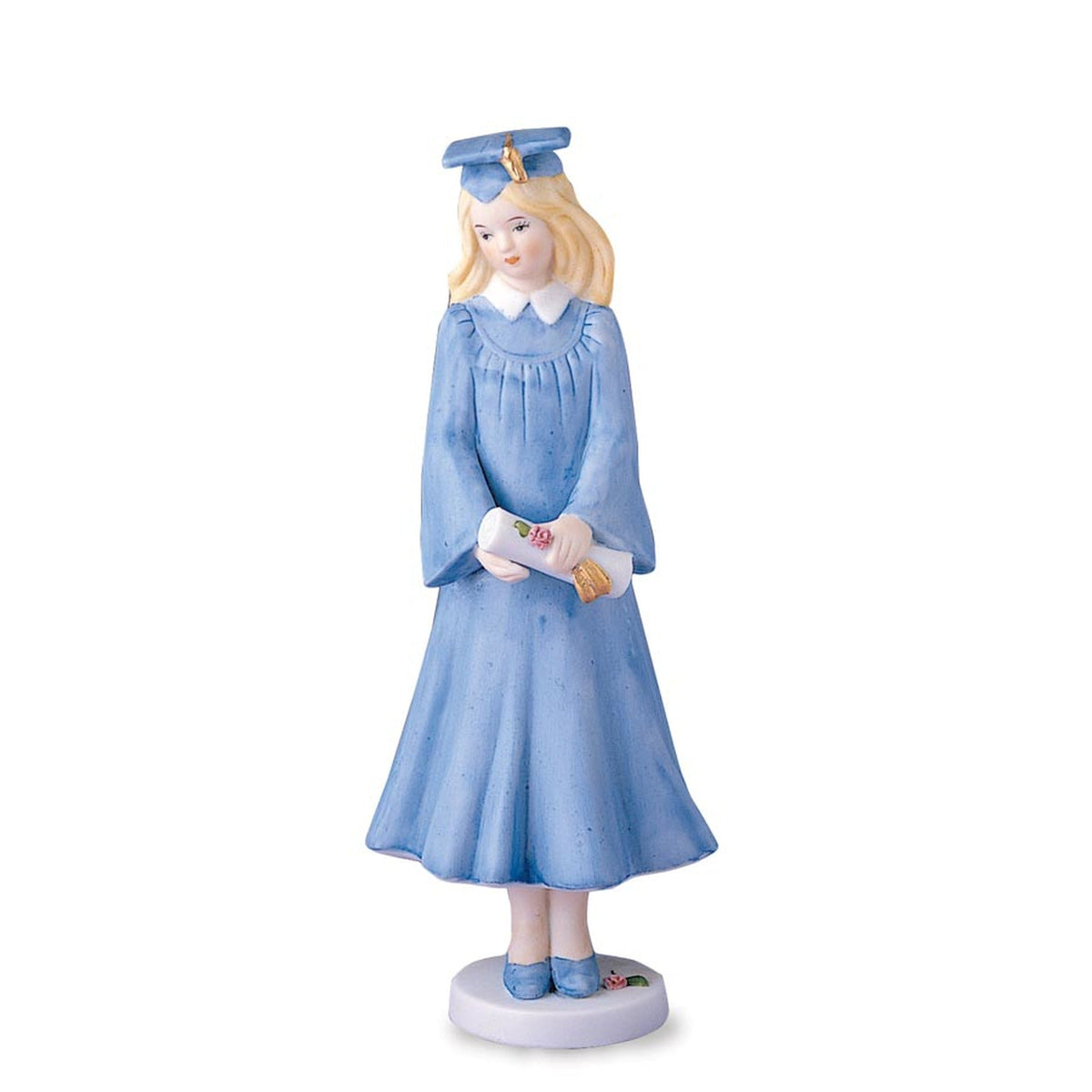 Growing Up Girls Figurine - Blonde First Communion