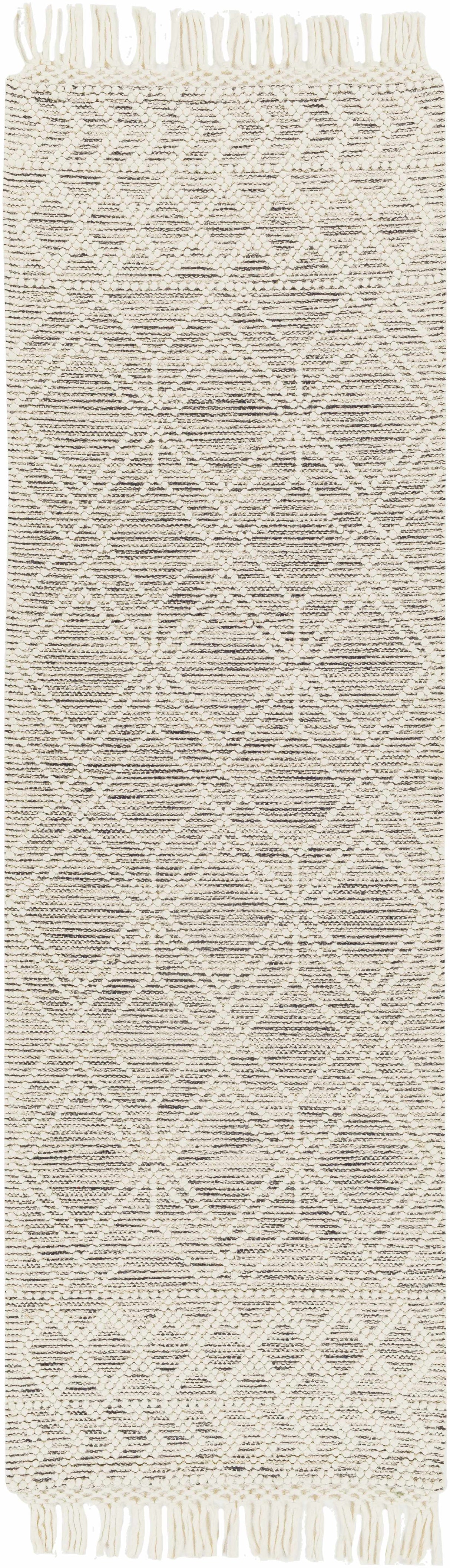 Ossun Wool Rug with Tassels