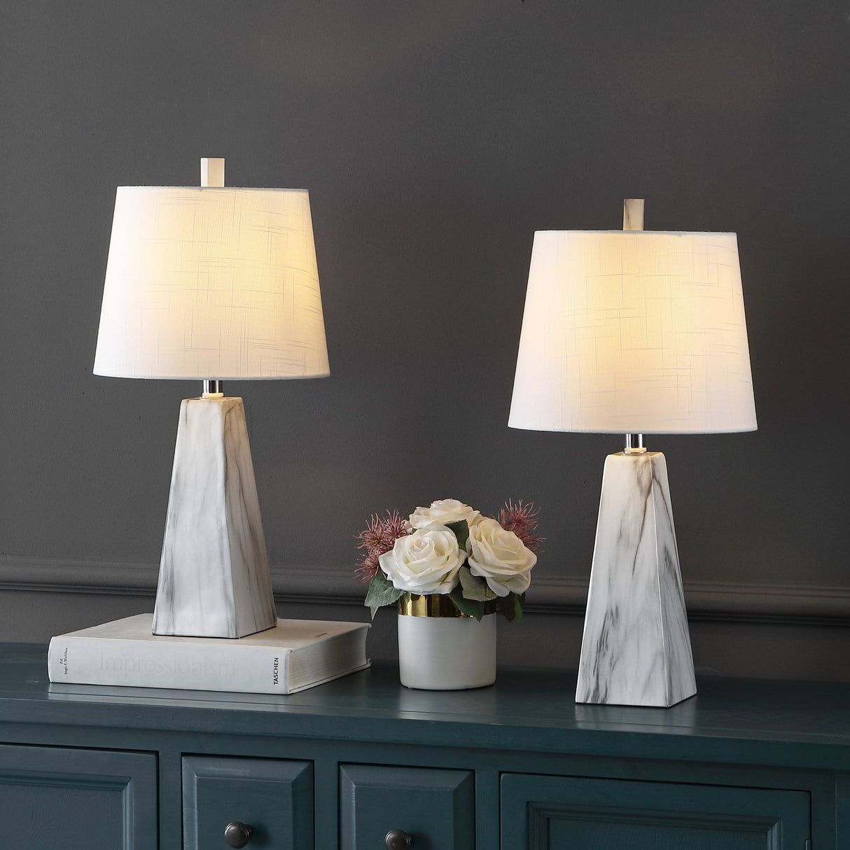 Owen contemporary resin led table lamp - Tuesday Morning - Table Lamps