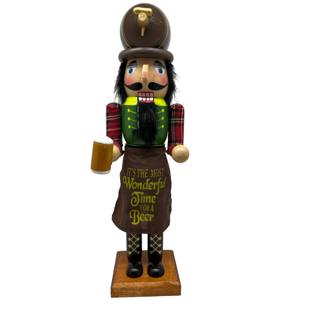 Wonderful Time For A Beer Nutcracker