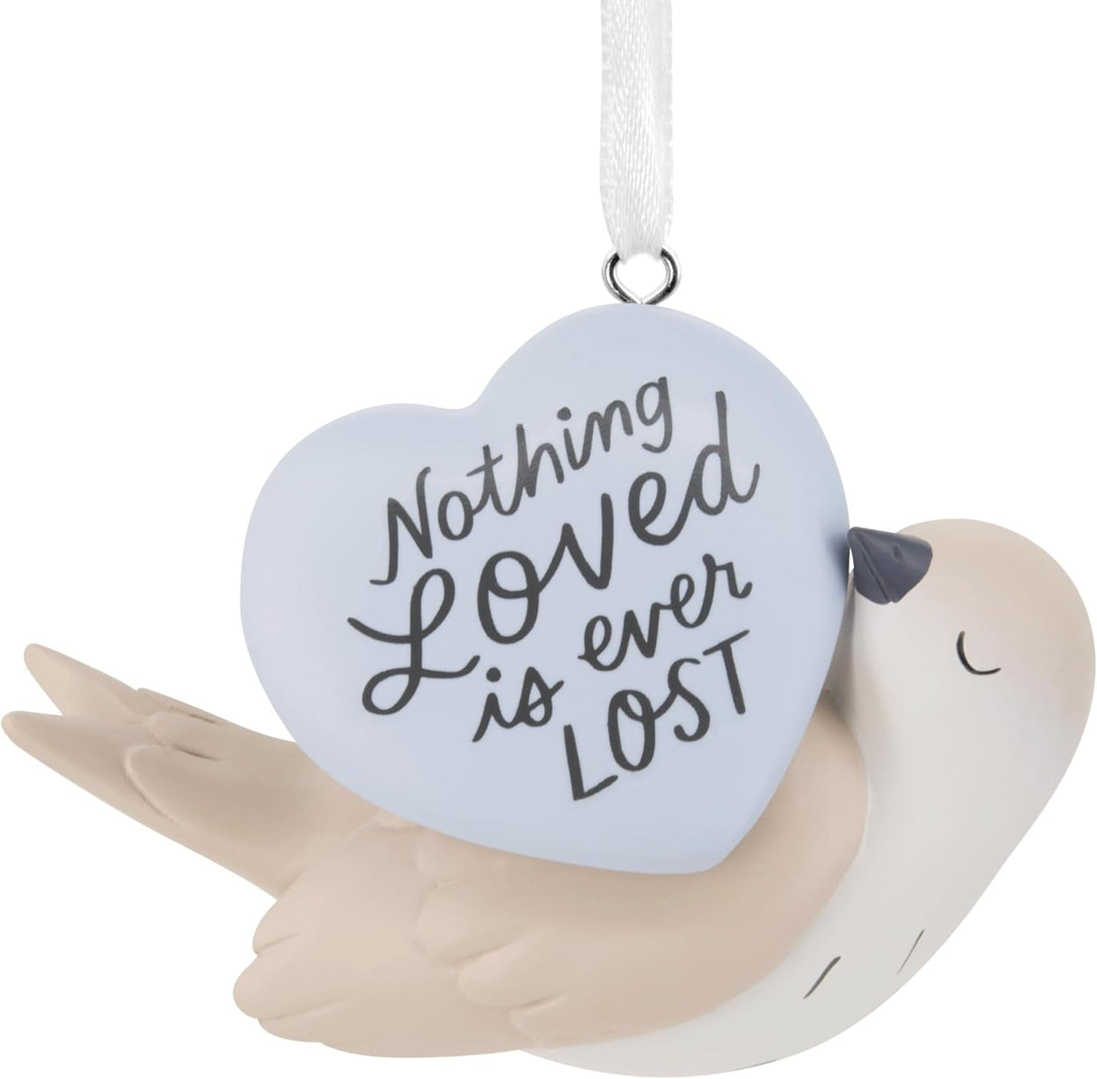 Nothing Loved is Lost Dove Memorial Hallmark Ornament