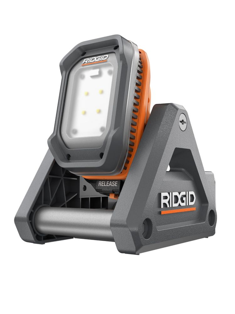 Open Box - RIDGID 18V Cordless Flood Light with Detachable Light (Tool Only)