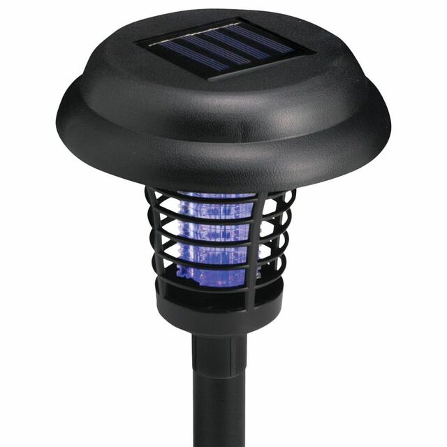 Solar LED Garden Pathway Light with Built-in Bug Zapper
