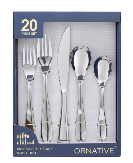 Percival-20-Piece-Stainless-Steel-Flatware-Set-–-Service-for-4-Flatware