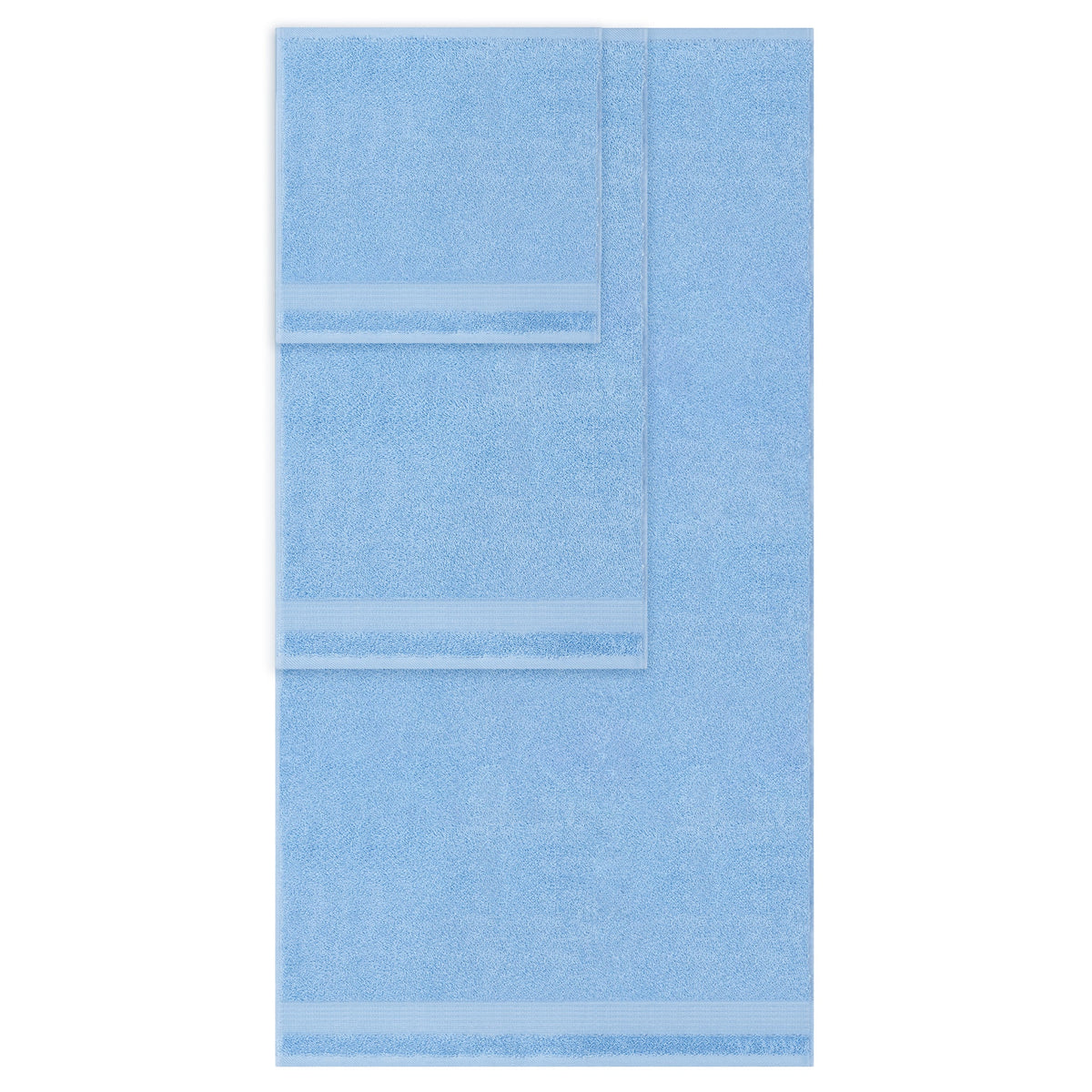 Personalized Bekos 6 Piece Turkish Towel Set | 100% Cotton Embroidered Towels