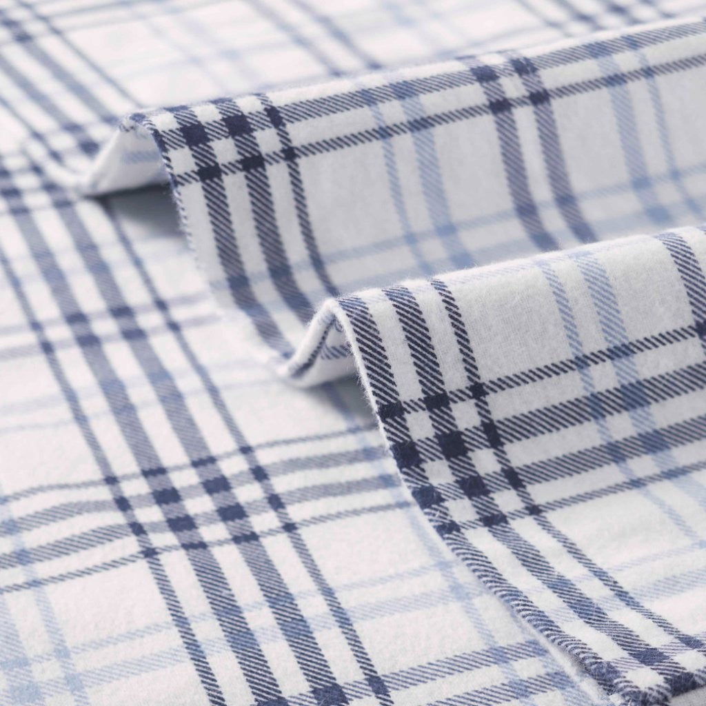 Plaid Flannel Cotton Classic Modern Farmhouse Pillowcases, Set of 2 - Pillowcases by Superior Brand