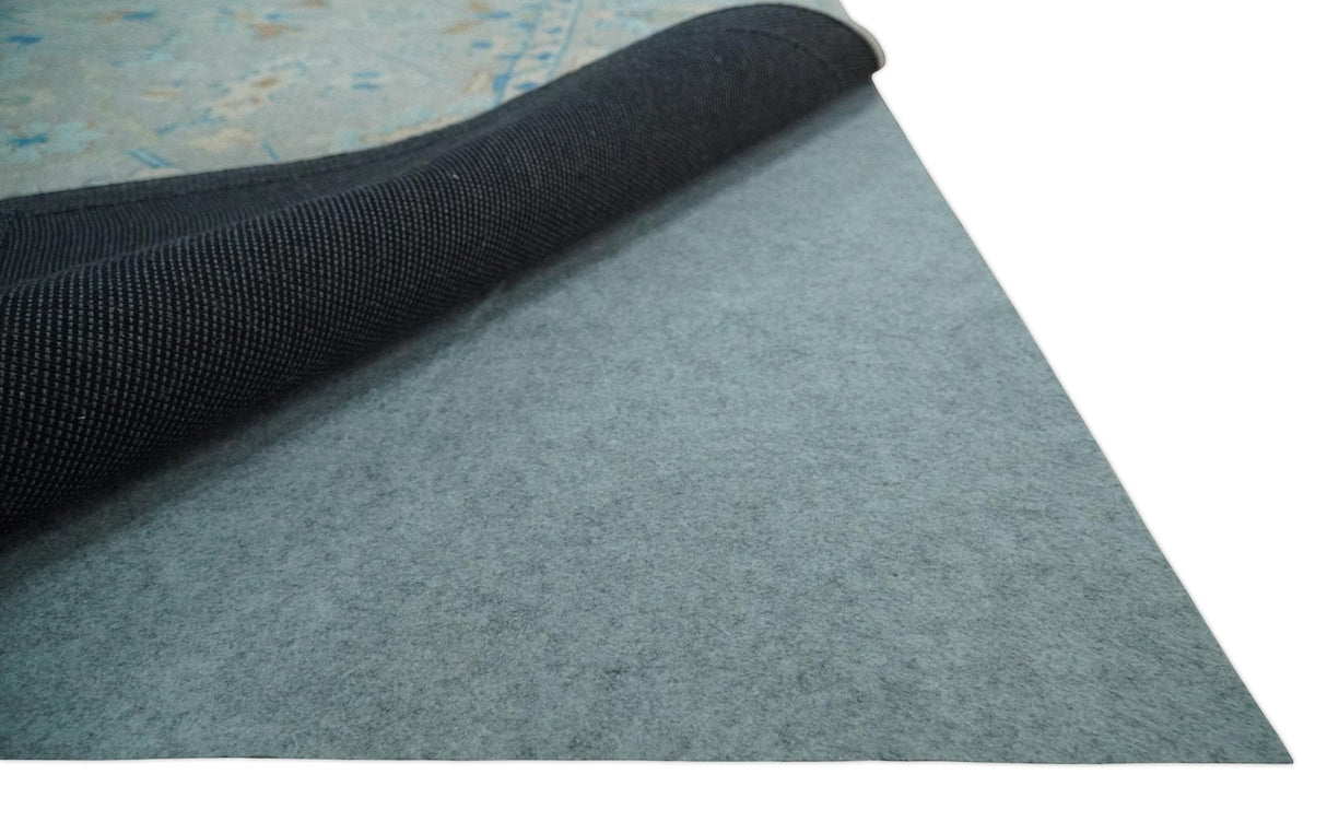 Premium Felted Cushion Anti Slip Rug Pad Custom Dimensions Wooden and Tile Floors