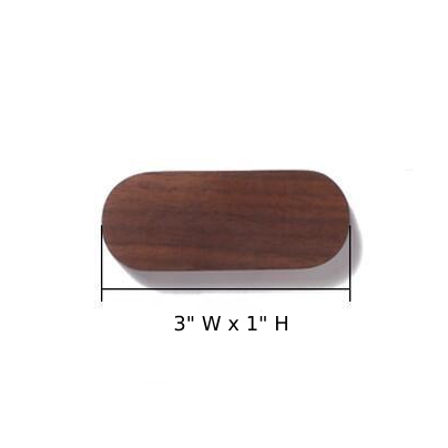 Wooden Magnetic Key Holder Wall Mount Adhesive Key Rack Organizer