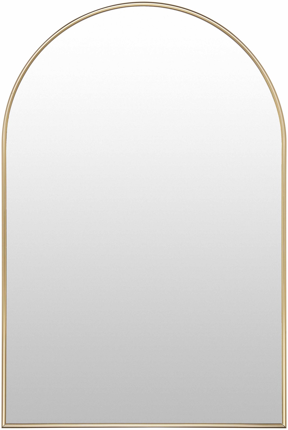 Purullena Oval Gold Mirror