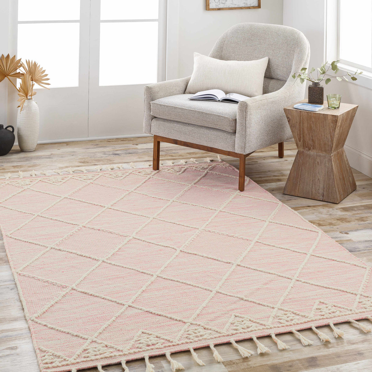 Pupukea Tasseled Jute&Wool Rug - Clearance