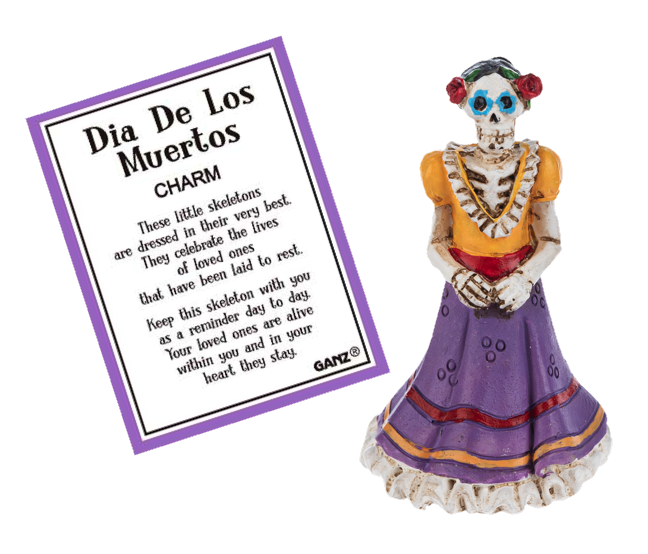 Sugar Skull Charm -