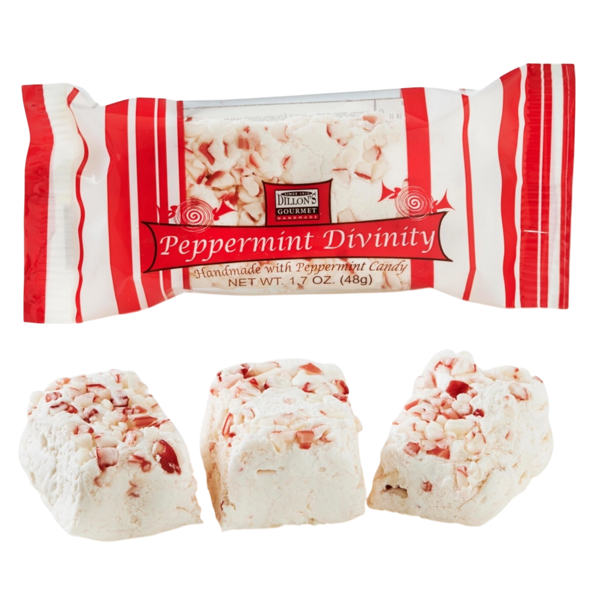 Peppermint Divinity Snack Bar - 1.7 Ounce Each