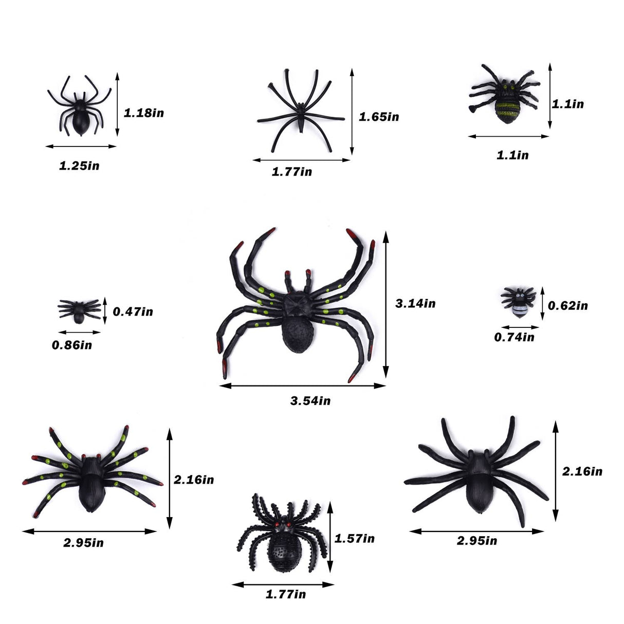 Halloween Spider & Web Decorations