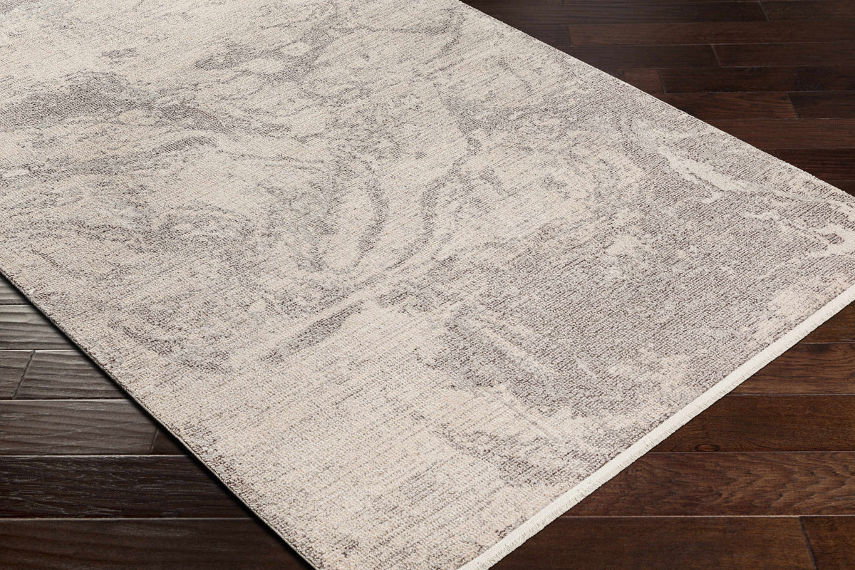 Rahm Ivory Marble Area Rug - Clearance