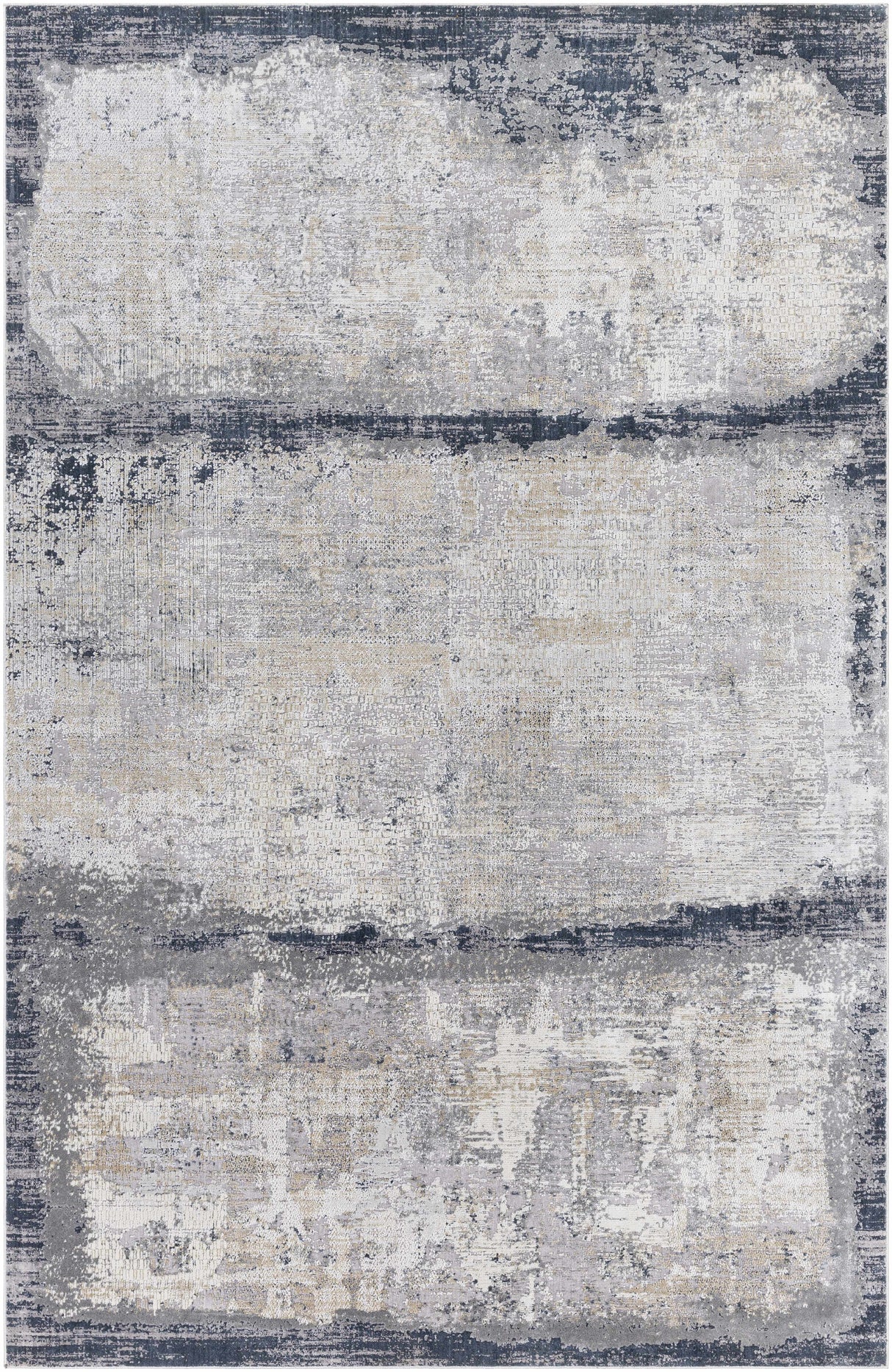 Rainworth Modern Slate Luxe Rug - Clearance