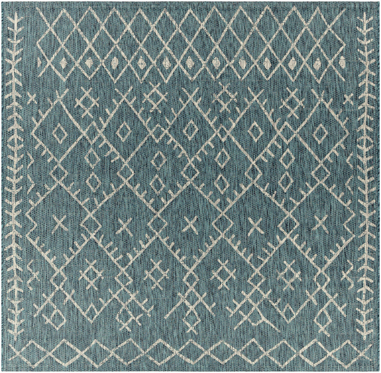 Maunawili Aqua Nordic Rug