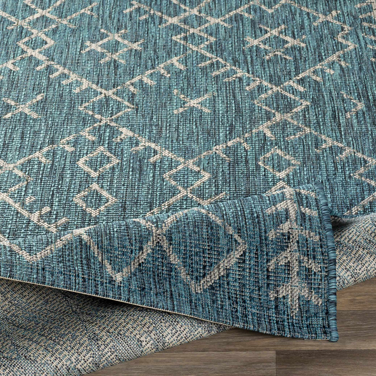 Maunawili Aqua Nordic Rug