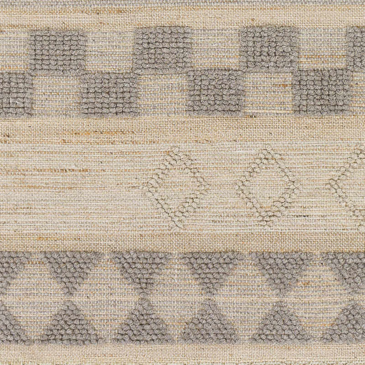 Ardee Totem Jute&Wool Blend Rug - Clearance
