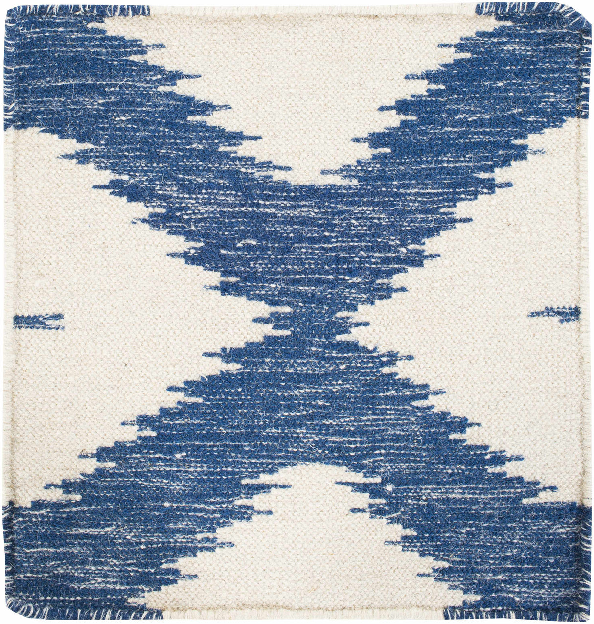 Oradell Blue Ikat Wool Rug - Clearance