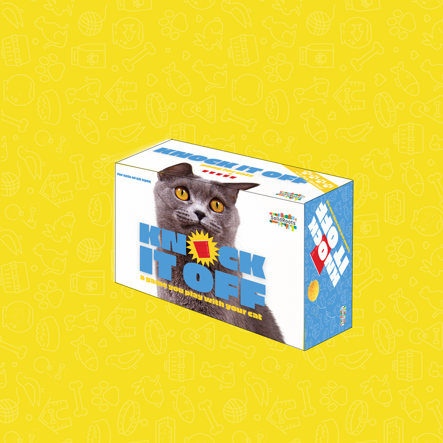 Knock It Off - A Game You Play With Your Cat