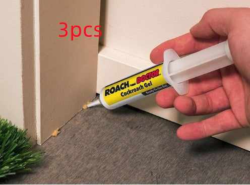 Roach Doctor Cockroach Killing Paste Syringe – Non-Toxic Glue Bait