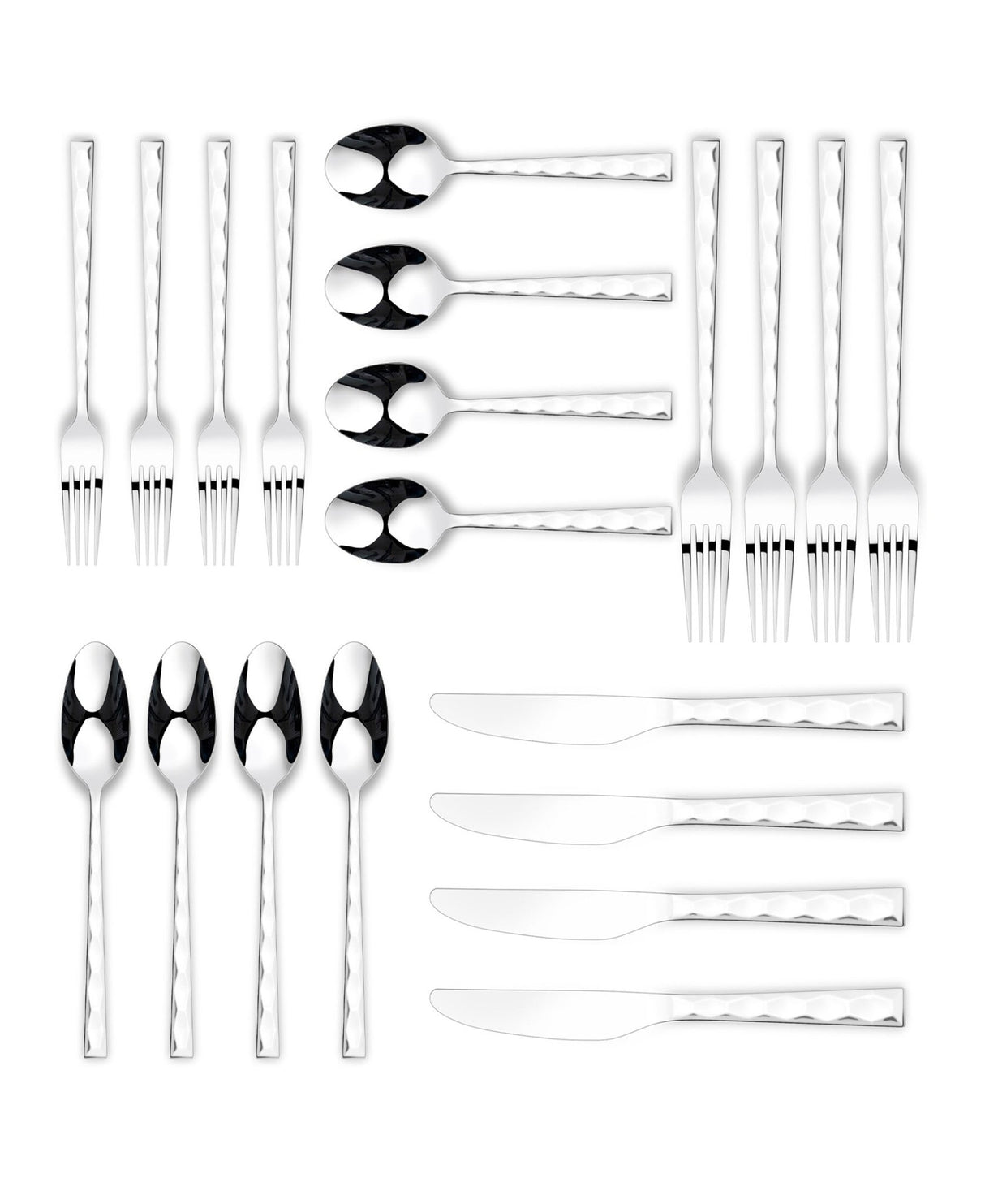 Rooney - 20 Piece Dinner Flatware Set - Tuesday Morning - Flatware