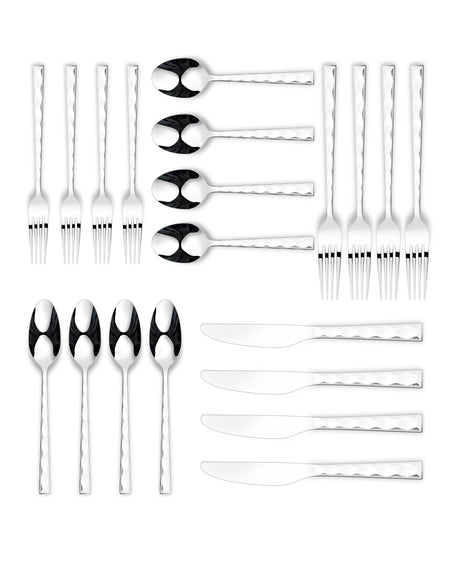Rooney - 20 Piece Dinner Flatware Set - Tuesday Morning - Flatware