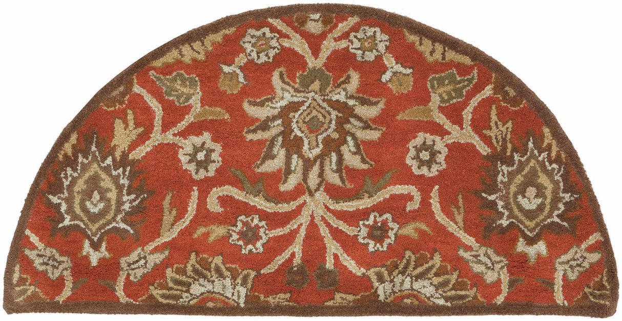 Conesus Hand Tufted Rust 1062 Area Rug - Clearance